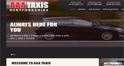 Desktop Screenshot of aaataxis.com